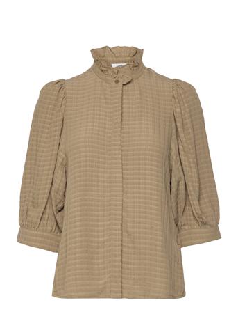 Mejsi Shirt 14132 Bluse Langermet Grønn Samsøe Samsøe