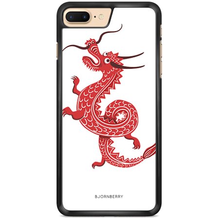 Bjornberry Skal iPhone 7 Plus - Röd Drake