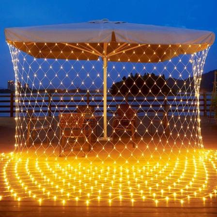 200 LED-valoverkko 3 x 2 metri LED-keijuvalot Vedenpit v 8 tilaa Keijuvaloverho Sis - ja ulkokoristelu Puutarhajuhliin EU-pistoke 220V