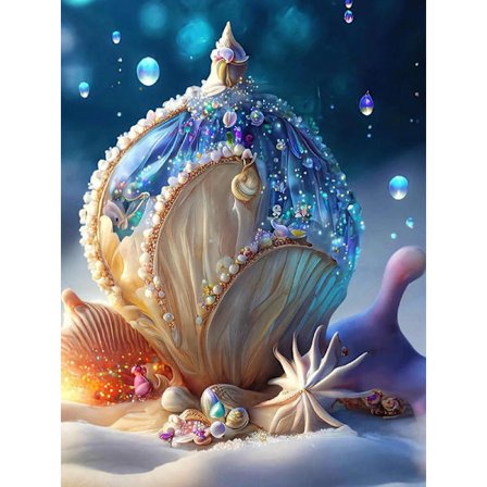 30 × 40 Diamantmålning Broderi Diamant Målningsset Komplett