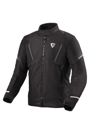 Motorradjacke REV'IT! Undulate H2O Schwarz/Weiß L