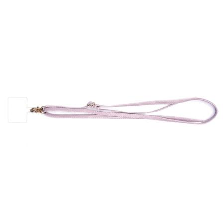 Universal crossbody-nackrem i läder med transparent dyna - Lila Lila