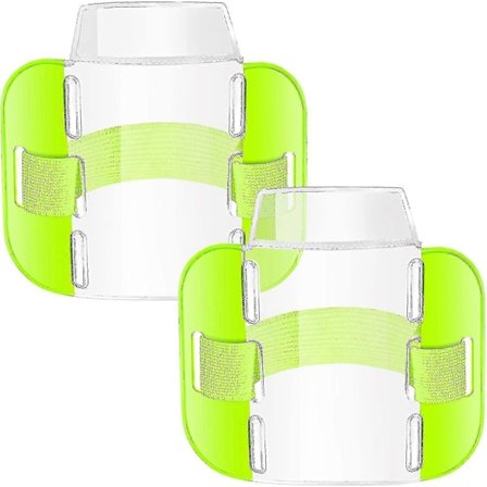 Høj-synlig Sikkerheds ID Arm Badge Holdere