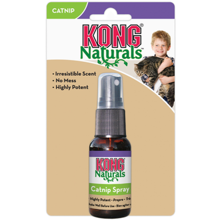 Kong - Cat Naturals Premium kattemynte spray 30 ml - Katt - Katteleker & viftepinner - Kattemynte & catnipleker - ZOO.no