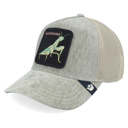 Goorin - Grå trucker Keps - Iced Mantis Shade A-frame Trucker @ Hatstore
