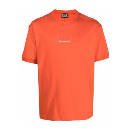 Emporio Armani EA7 T-Shirts Orange, Herre