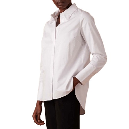 Marville Road Oprah Cotton Poplin Shirt Skjortor Dam Vit 34
