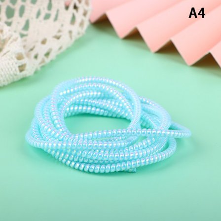 1,6M färgkabel sammanflätad rep Spiralkabelskydd Laddning