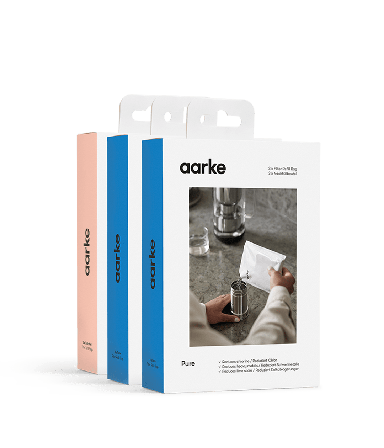 Aarke Kit de Granulés Filtrants Pure