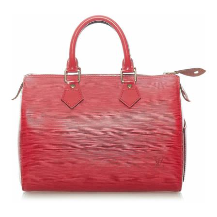 Louis Vuitton Vintage, Pre-owned Bag Rood, Dames, Maat:ONE Size,leather