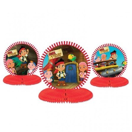 Bordsdekoration Jake och piraterna 3 delar - Kalaslagret.se