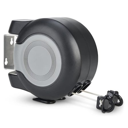 Dobbelt Udtrækkelig Tørresnor, Tørresnor Indendørs og Udendørs Vasketøjssnor Dobbelt Tørresnor, 2x6-WELLNGS