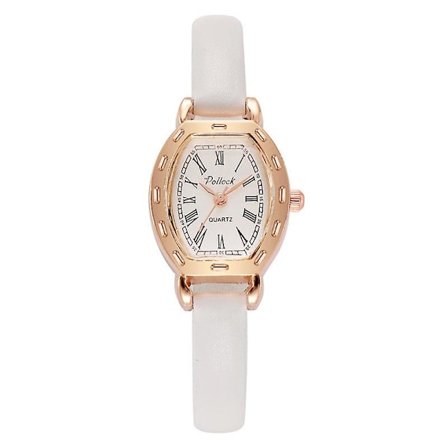 Dameur Kvarts Ur Vintage Dameur Valentinsdag Piger Armbånd Smykker Hvid Kvarts Ur