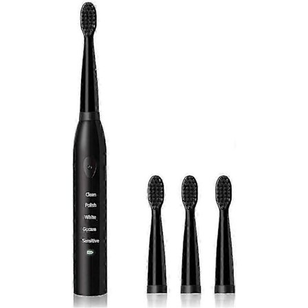 Elektrisk tandbørste, børn og voksne, USB-opladning, anbefalet af tandlæger