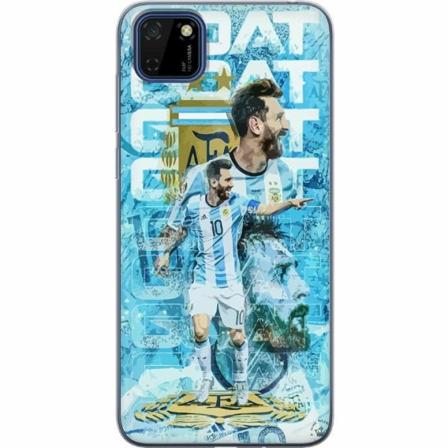 Huawei Y5p Genomskinligt Skal Argentina - Messi