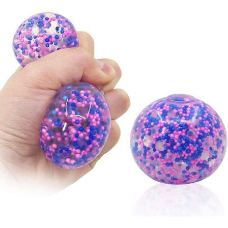 2 stk Stressball, Håndstyrker, Powerball, Squishy Anti-Stress Leke, Lindre Håndledd Hånd Finger Stress for Voksen Barn HA
