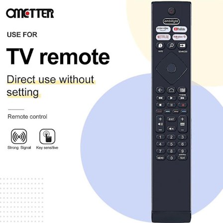 Fjernbetjening til Philips 7900-serie 43pus7906/12 Smart TV 398gr10bephn0041bc Brc0984501/01 50pus7956/12 55pus7906/12[PB] [DB]