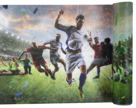 Duk (löpare) fotbollsmästerskap 30x500 cm - Fotboll Kalas Dekoration - Kalaslagret.se