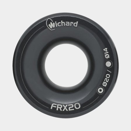 Anillo de baja fricción Wichard FRX20, Ø47/20 mm, para cabo hasta Ø12 mm (cabo interior) / Ø14 mm (cabo exterior)