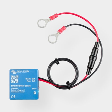 Trådlös batteriövervakare / batterisensor Victron Smart Battery Sense Long Range, för MPPT-solcellsregulator