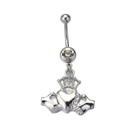 Navelsmycken 316L rostfritt stål