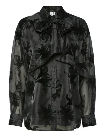 Yaslingu Ls Shirt Black YAS