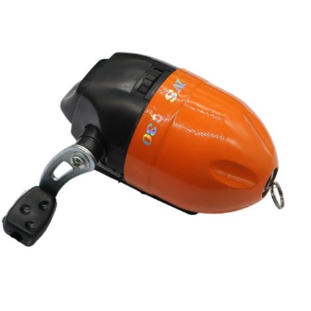 (oransje) Lukket fiskehjul fiskehjul med integrert lukket