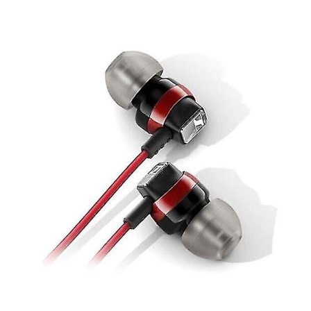 Hörlurar med mikrofon Sennheiser Cx300s röda hörlurar med trådbundna hörlurar
