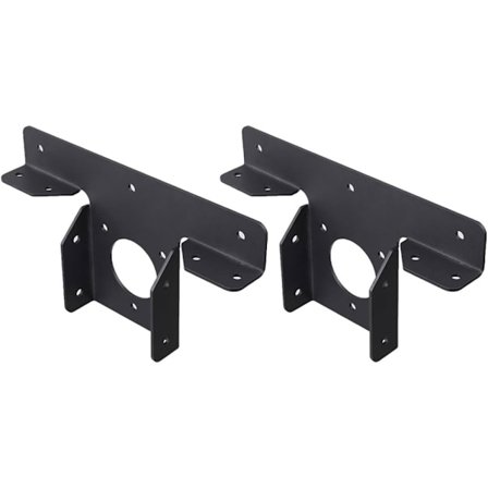 2 stk. Kraftig Pergola Brakett Justerbar T-formet 3-veis Forlengelsesstøtte