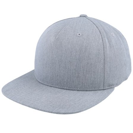 Richardson - Grå snapback Keps - 255 Heather Grey Snapback @ Hatstore