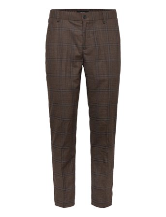 Berlin Percey Pants Brown Clean Cut Copenhagen