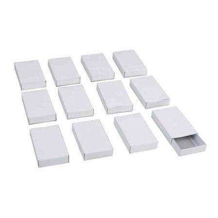 Tændstikæsker - RAYHER - Store - 11x6,5x2cm - Pakke med 12 stk - Blandede