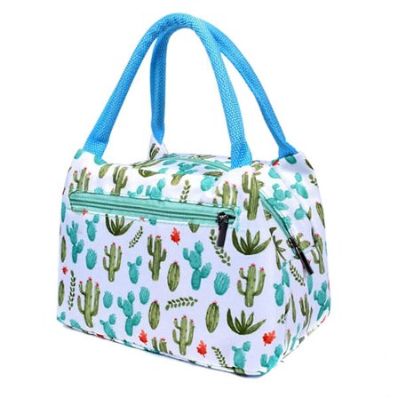 Sarjakuvapainetut lounaskassit vedenpitävä piknikruokalaatikko kylmälaukut ulkoilupiknikille (FMY)