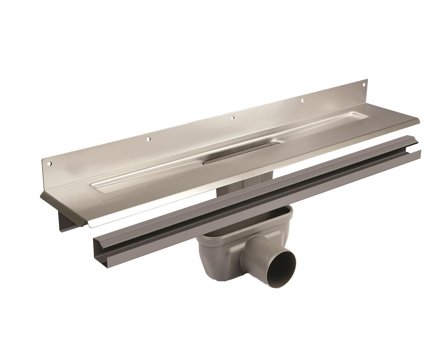 Unidrain Unidrain Gulvrenne med sideutløp 900 mm, Innendørsavløp