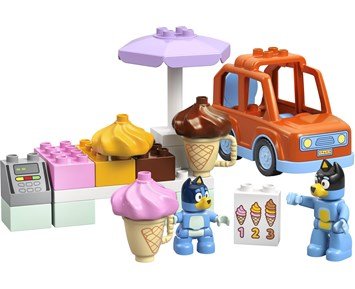 LEGO-DUPLO Bluey På iskremtur med Bluey 10458-LEGO DUPLO Bluey På iskremtur med Bluey 10458-LEGO-LEGO