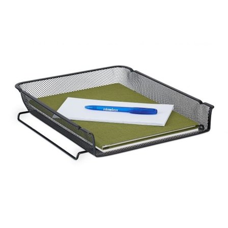 Stapelbar dokumentfack i metall