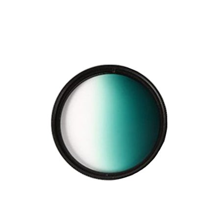 Kamerafilter Graderad Grön Filter Fotografering Lens Filter för Nikon, Canon, Sony, Sigma, Tamron Objektiv