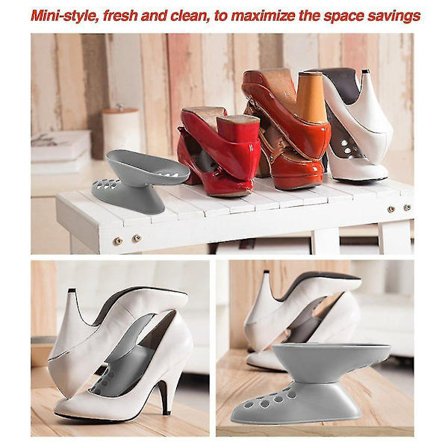 Avtakbart sko-oppbevaringsstativ Plassbesparende Dobbeltlag