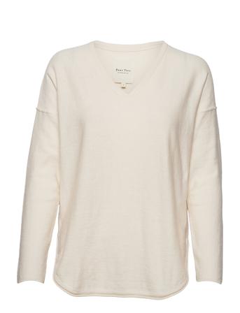 Iliviasapw V-Neck Pullover Creme Part Two