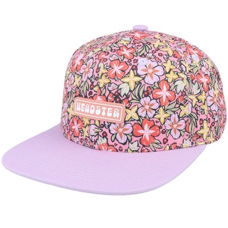Headster - Rose snapback Casquette - Kids Retro Bloom Snapback Peaches Snapback @ Hatstore