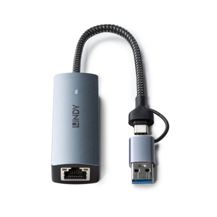 Lindy USB 3.2 Gen 1 to 5G Ethernet