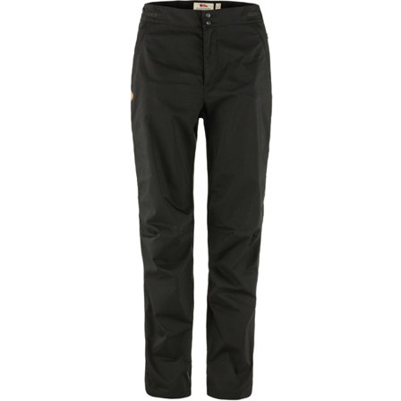 Fjällräven Dam's Abisko Hike Trousers in Black | Size: 46/Regular, G-1000/Polyester