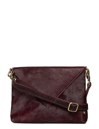 DEPECHE Clutch - Burgundy - ONE SIZE