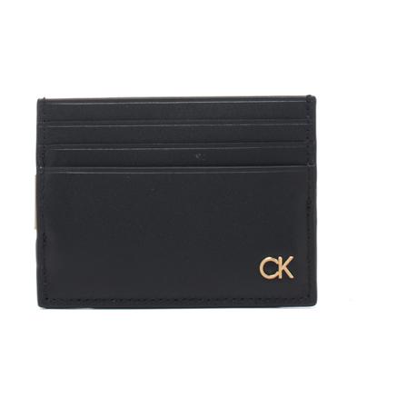 Calvin Klein Wallets Cardholders Sort, Herre Punge og Kortholder, Størrelse: ONE Size