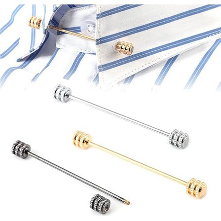 Dressknapp, Skjorte Tie Pins Klipp, Skjorte Krage Pin, Tie Pins For Menn, Tie Pins For Menn's Suit Tilbehør