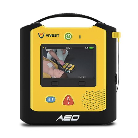 VIVEST Hjärtstartare Serie 3 - Lyreco - Skyddsutrustning - Första Hjälpen - Hjärtstartare (AED)