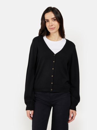 JENSEN - Cardigan - Sort