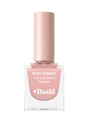 DASHL Stay Iconic Plump & Gloss Peptide Nagellack Unisex Beige 10ML