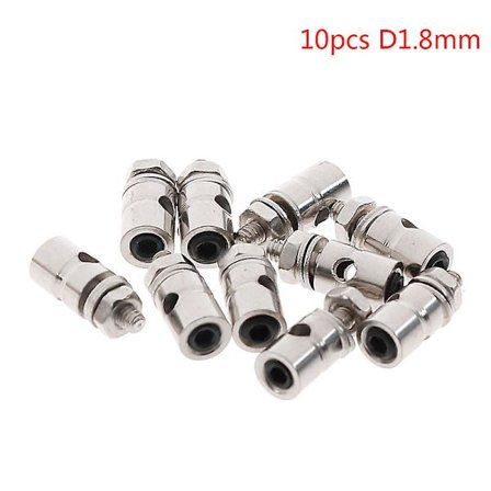 10 st Rc Flygplan Båt Dragstång Koppling Stopp Servo Kontakter[YJD]