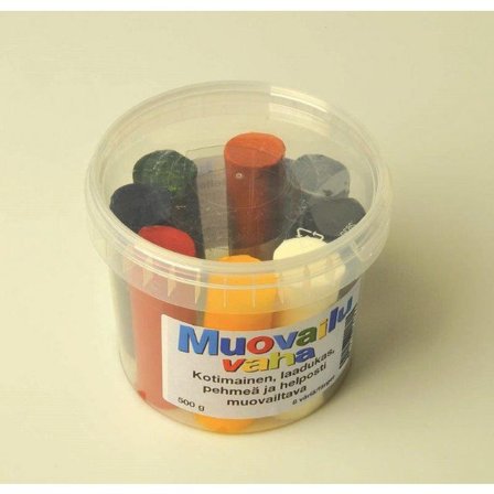 Modellera bivax 500g 8 färger - Lyreco - Skola och förskola - Bild och form - Lera och sand